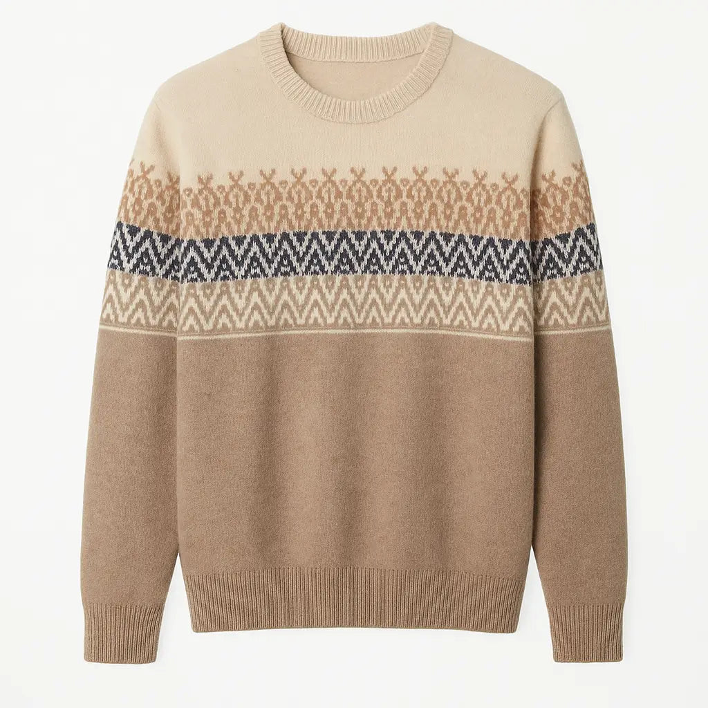 Suéter Masculino de Lã Merino – Linha Clássica Casual
