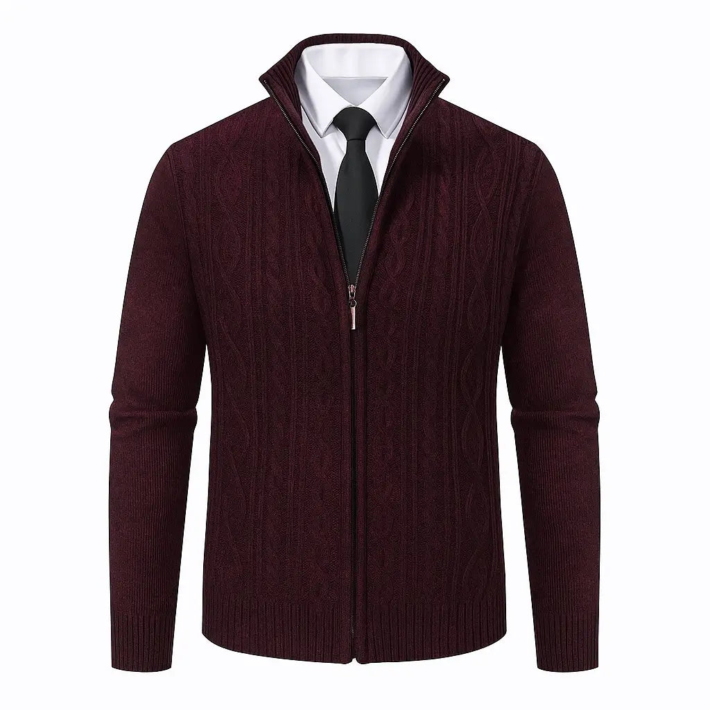Casaco Cardigan Social Masculino