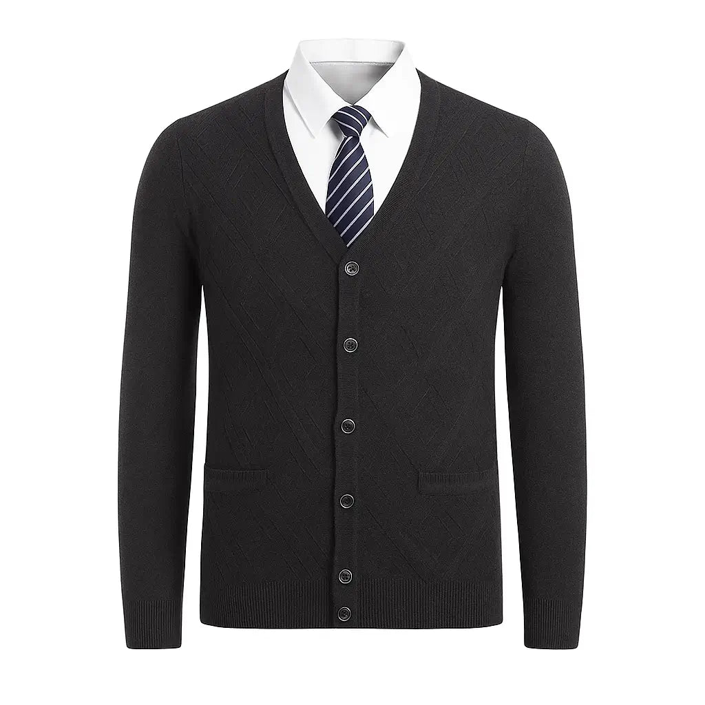 Cardigan Masculino Social Gola V