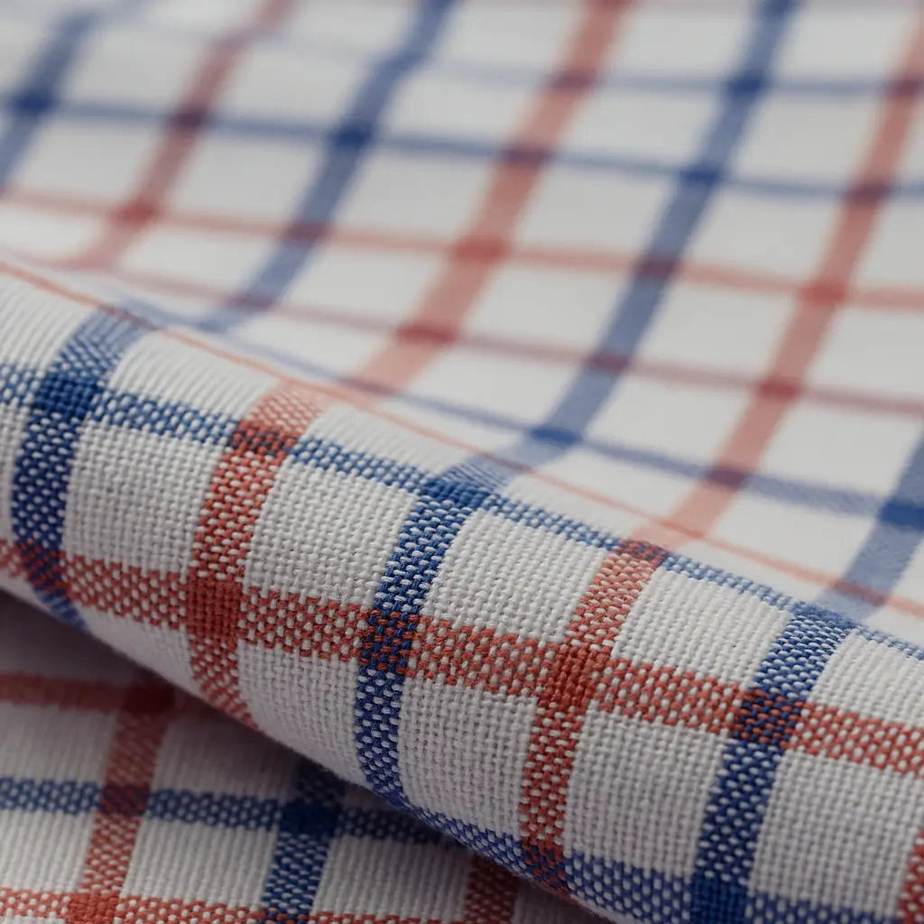 camisa social masculina slim fit xadrez , manga curta em algodão oxford
