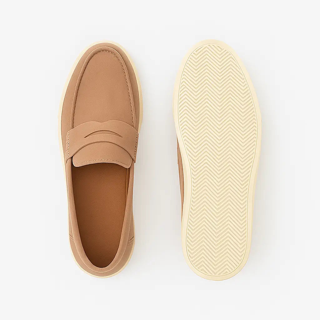Mocassim slip-on masculino Verona Velvet em veludo, casual sofisticado.