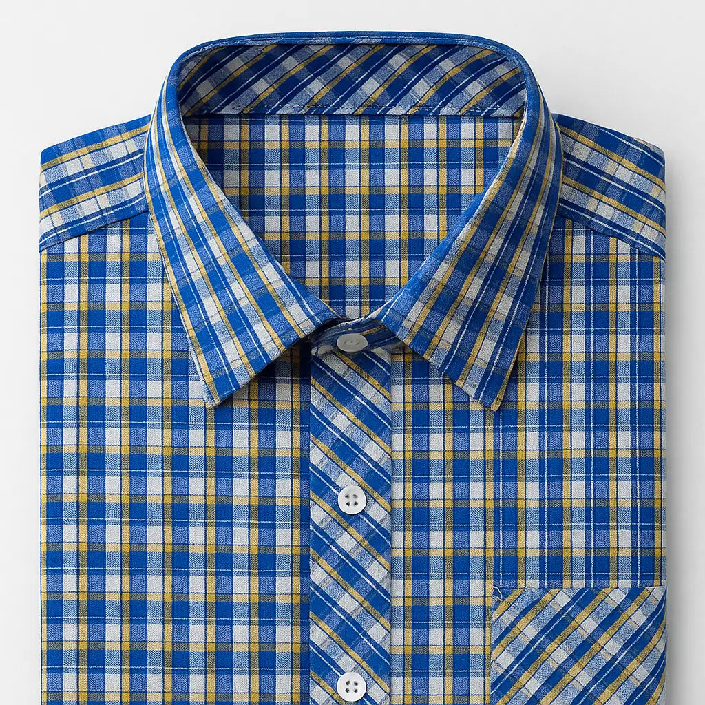 Camisa masculina de flanela xadrez em algodão, manga longa, estilo casual para dias frios.