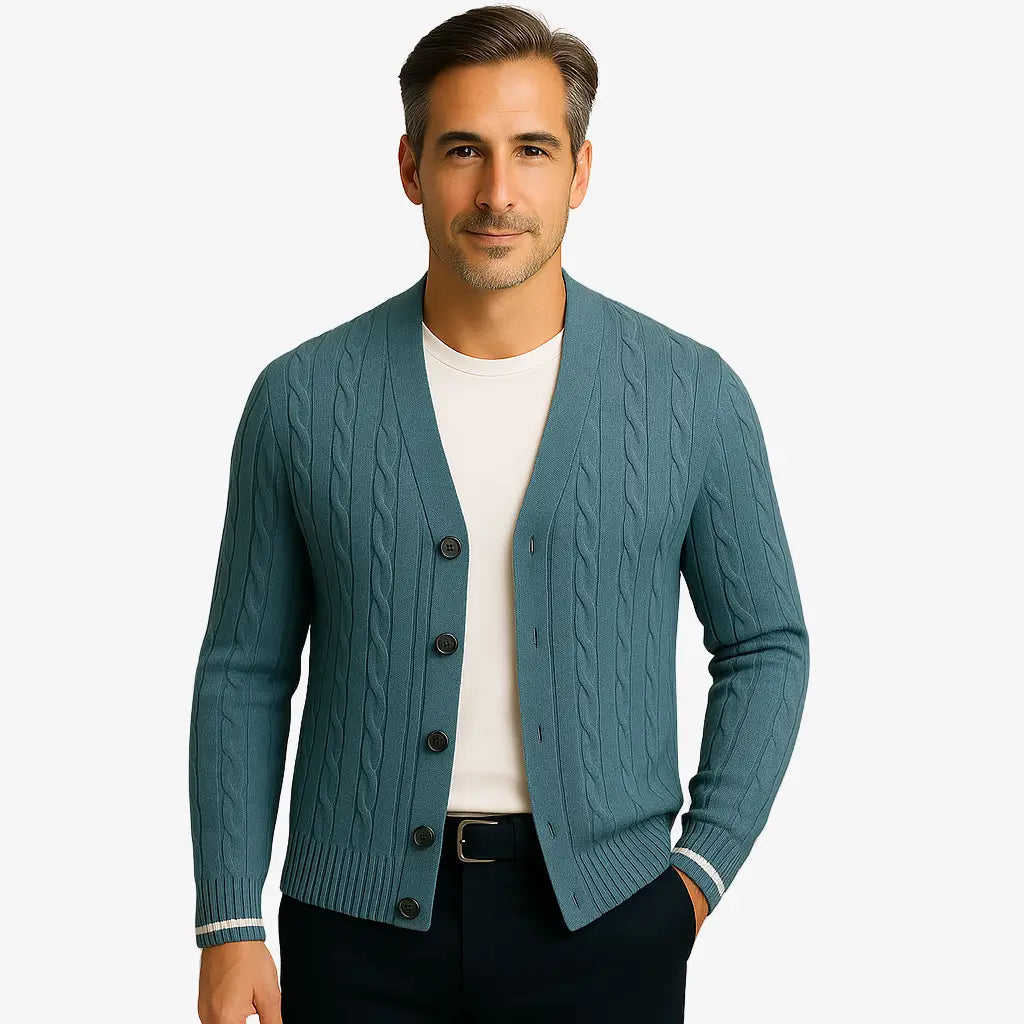 Cardigan Masculino Tricot