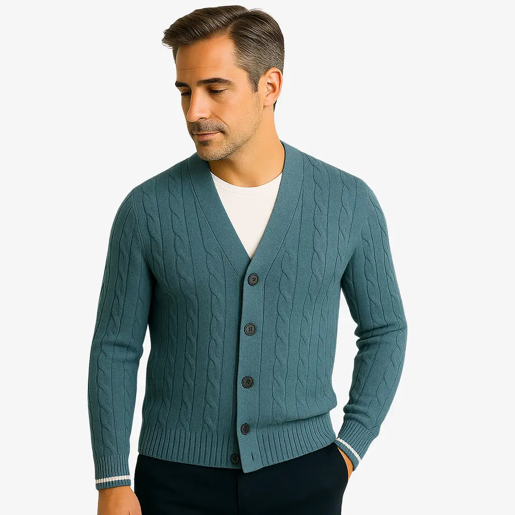 Cardigan Masculino Tricot
