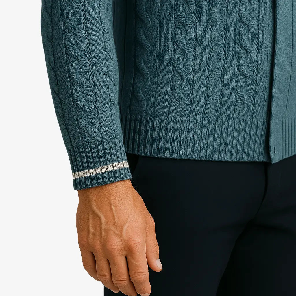 Cardigan Masculino Tricot