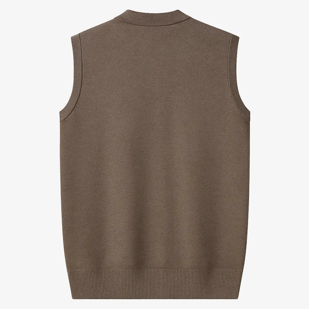 Colete Social Masculino Tricot Gola V