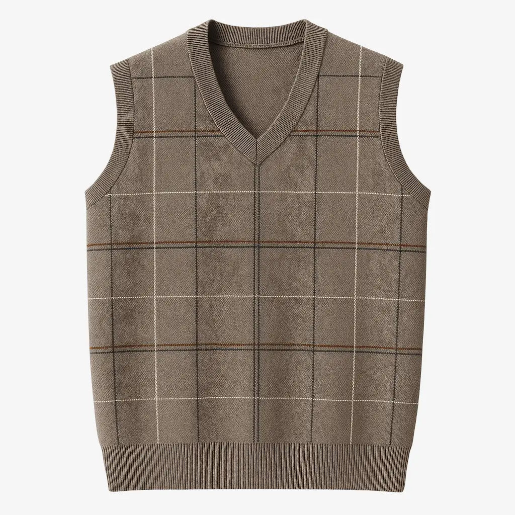 Colete Social Masculino Tricot Gola V