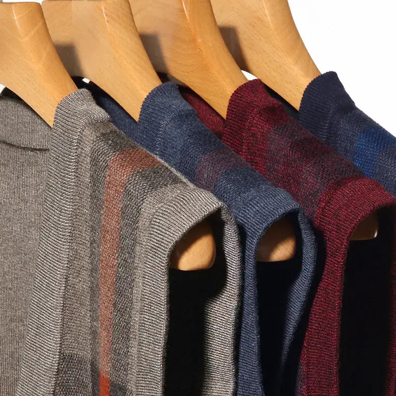 Colete Masculino Tricot Gola V
