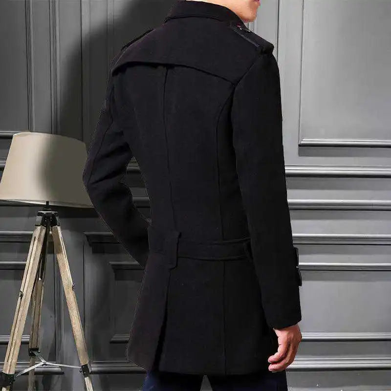 Sobretudo Trench Coat Masculino