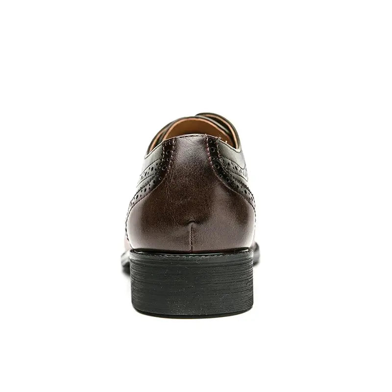 Sapato Social Masculino Oxford Em Couro, confortável modelo social, ideal para uso diário e ocasiões especiais.