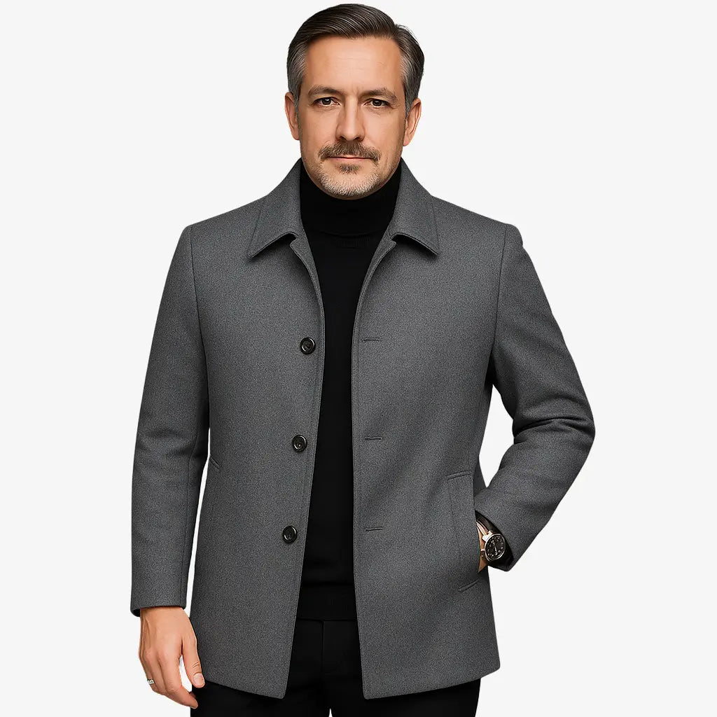 Sobretudo Social Masculino Curto