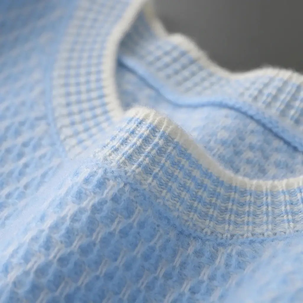 Suéter Masculino Texturizado em Lã Merino