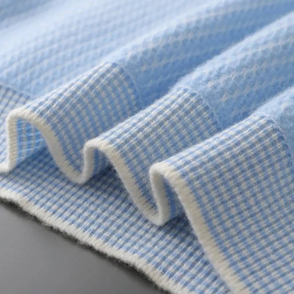 Suéter Masculino Texturizado em Lã Merino
