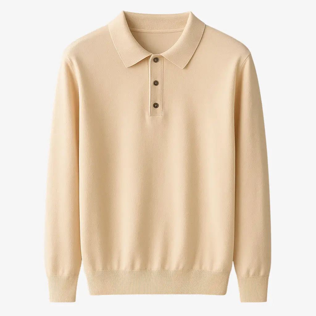 Suéter Masculino com Gola Polo