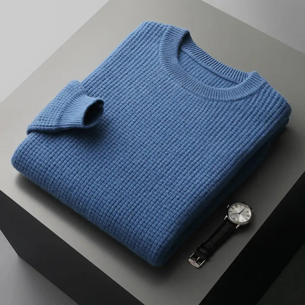 Suéter Masculino de Lã Merino Premium