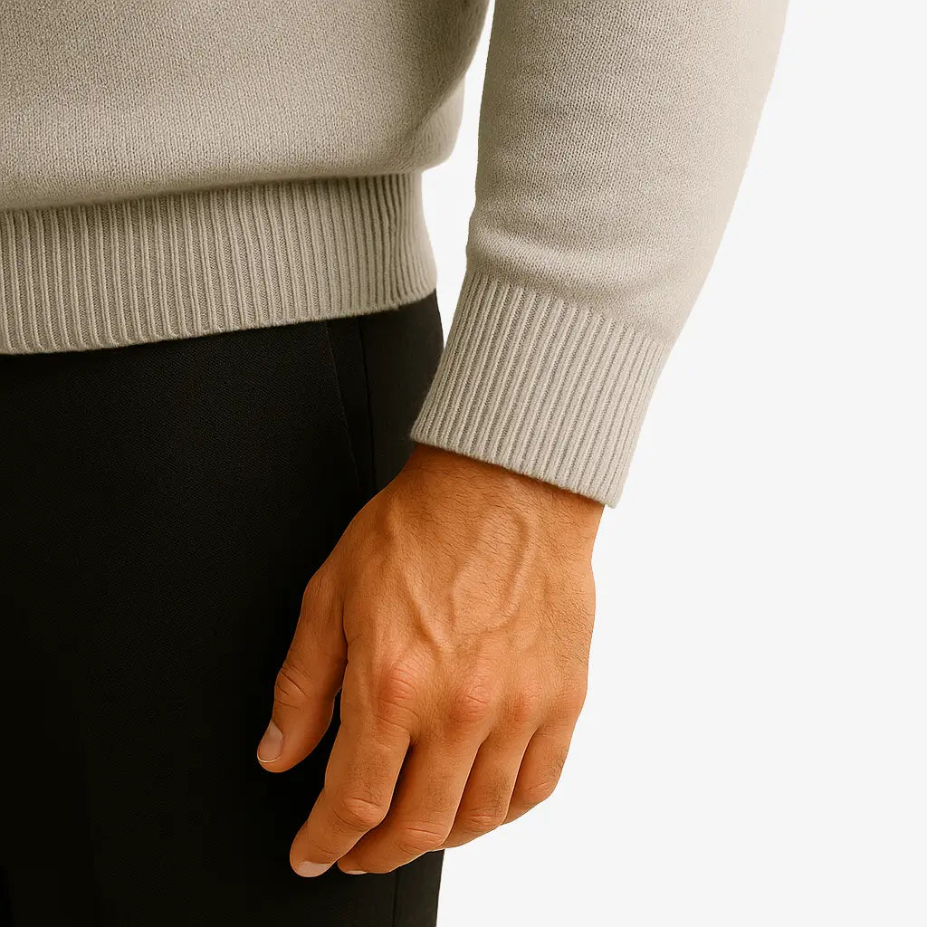 Suéter Masculino de Lã Merino Premium