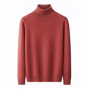 Suéter Masculino Gola Alta em Lã Merino – Linha Milano