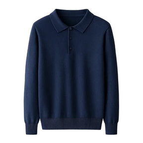 Suéter Masculino com Gola Polo