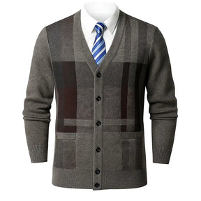 Cardigan Masculino Social Com Botões