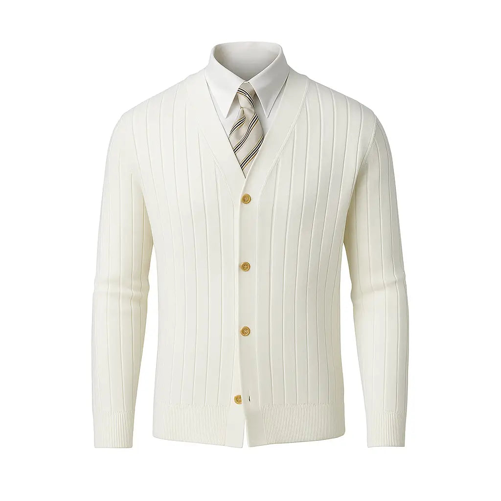 Cardigan Social Masculino Elegante