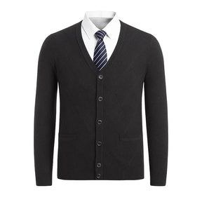 Cardigan Masculino Social Gola V