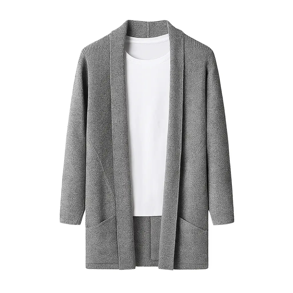 Cardigan Masculino Longo