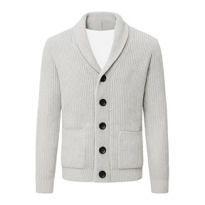 Cardigan Masculino Tricô com Botões