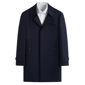 Trench Coat Masculino Casaco Social Plus Size