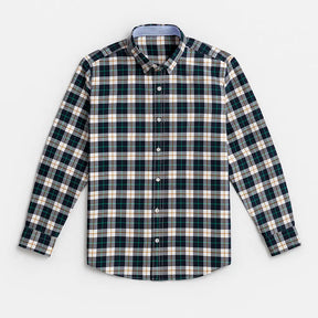 Camisa Masculina Xadrez Oxford Modena