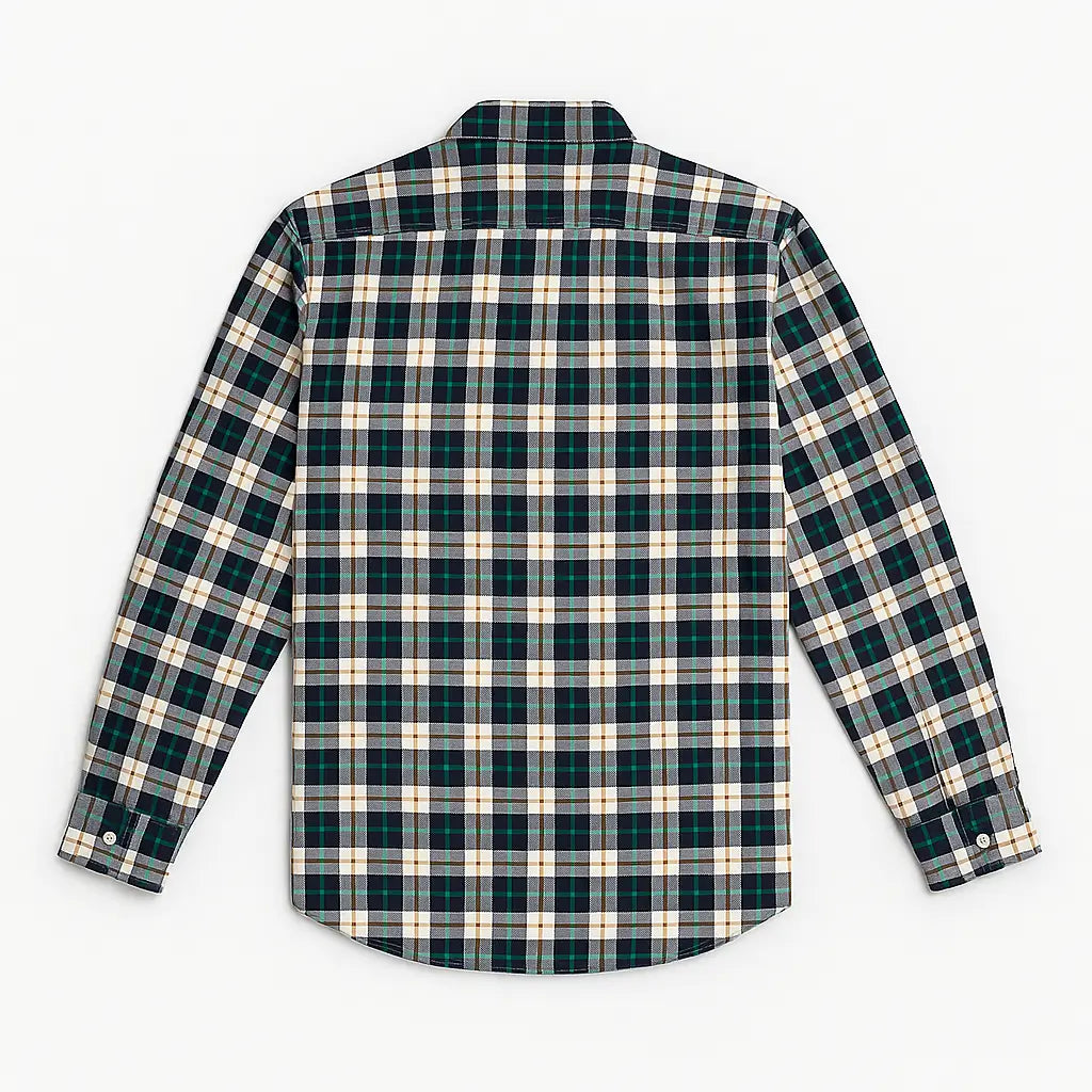 Camisa Masculina Xadrez Oxford Modena