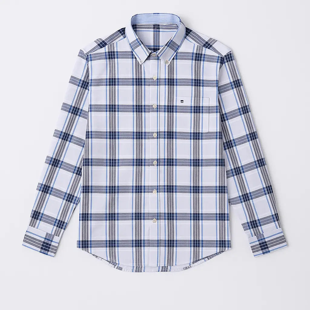 Camisa Xadrez Masculina Oxford - Torino