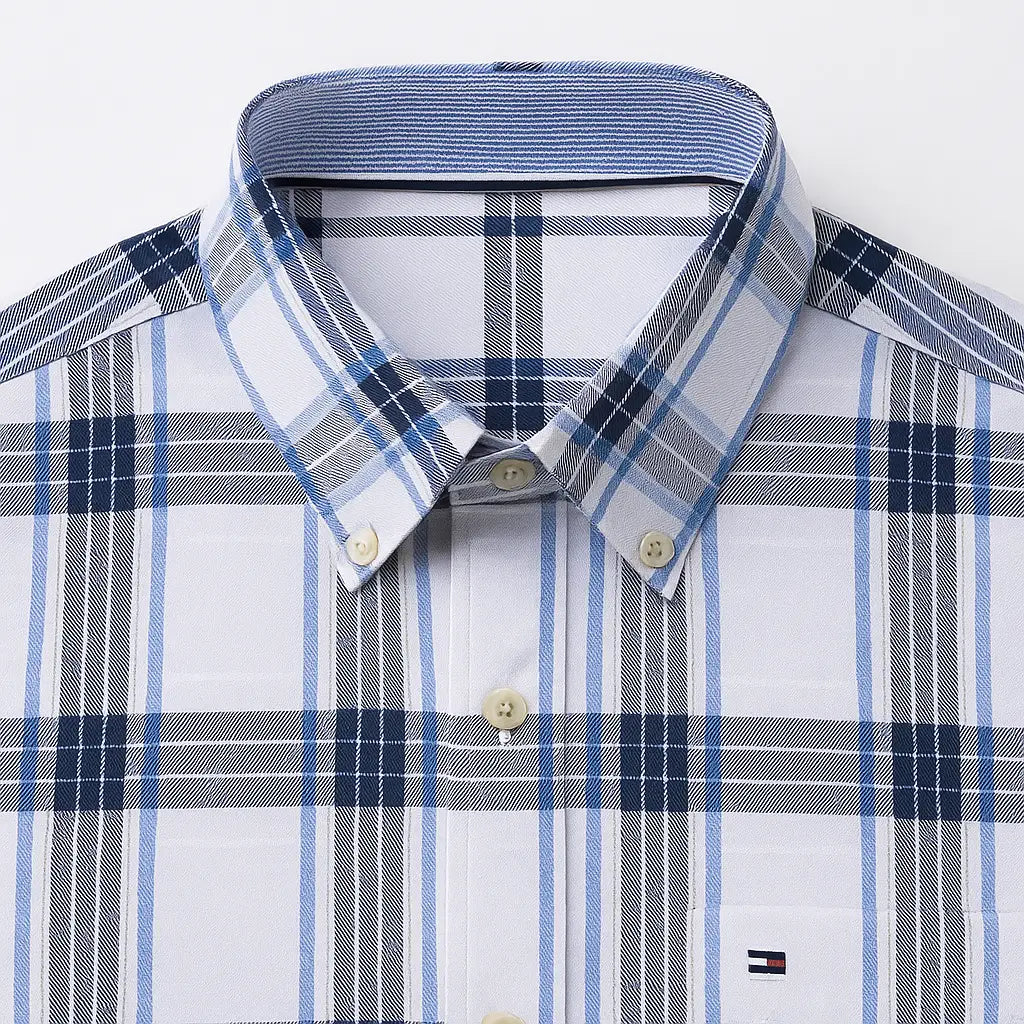 Camisa Xadrez Masculina Oxford - Torino