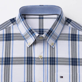 Camisa Xadrez Masculina Oxford - Torino