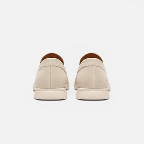 Loafer masculino em camurça  com solado emborrachado