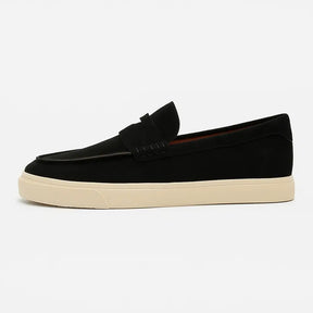 Mocassim slip-on masculino Verona Velvet em veludo, casual sofisticado.