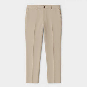 Calça Masculina Social MODAL PLUS: leve e respirável, não transparente, com caimento sofisticado. Frescor e conforto em dias quentes.leve e respirável, demonstrando tecido não transparente e caimento sofisticado para o verão.
