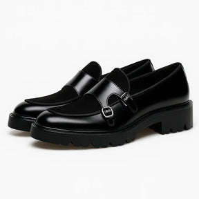 Loafer Masculino Tratorado Com Fivela Dupla