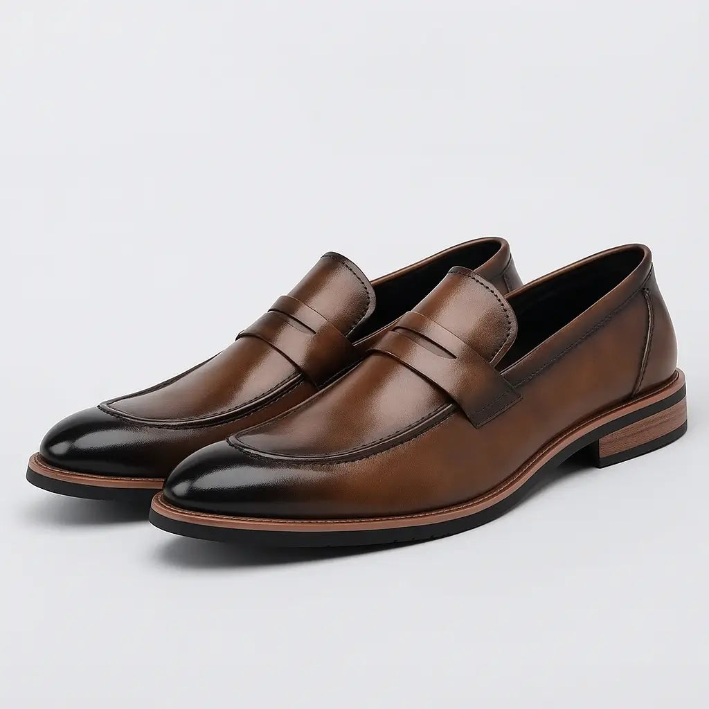 Loafer Masculino Social Em Couro - Florença
