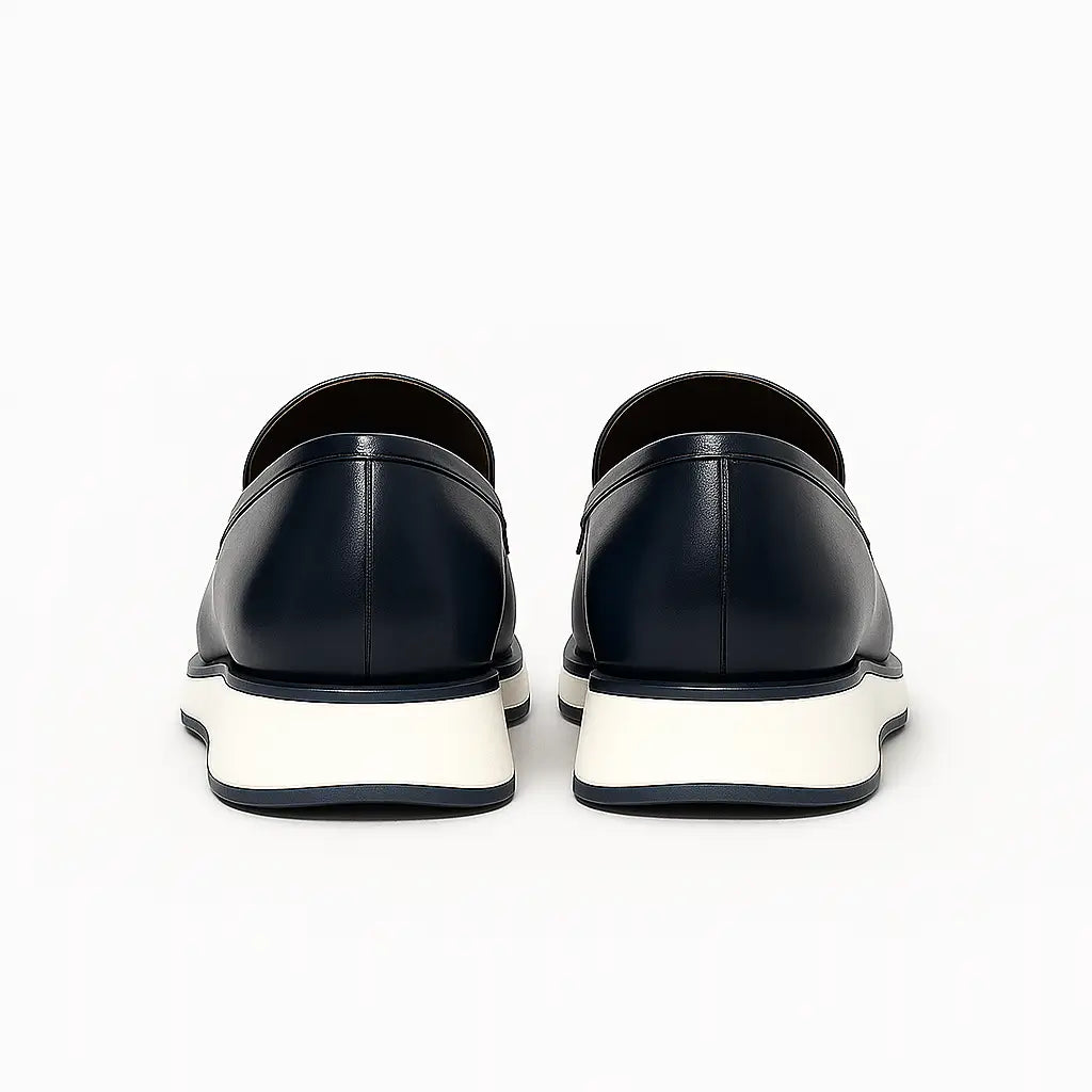 Loafer Masculino Casual Em Couro Legítimo - Milão