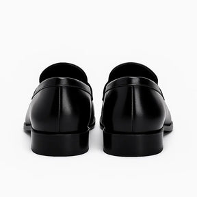 Mocassim Masculino Em Couro Legítimo com Fivela Elegante