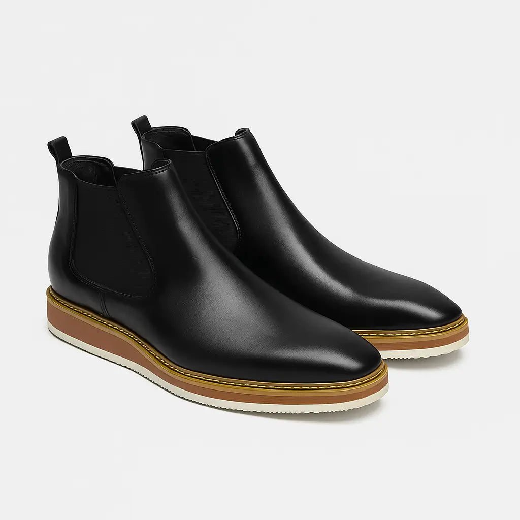 Bota Chelsea Masculina de Couro Legítimo - Verona