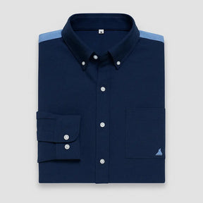 Camisa Masculina Casual Xavier manga longa e fechamento com botões