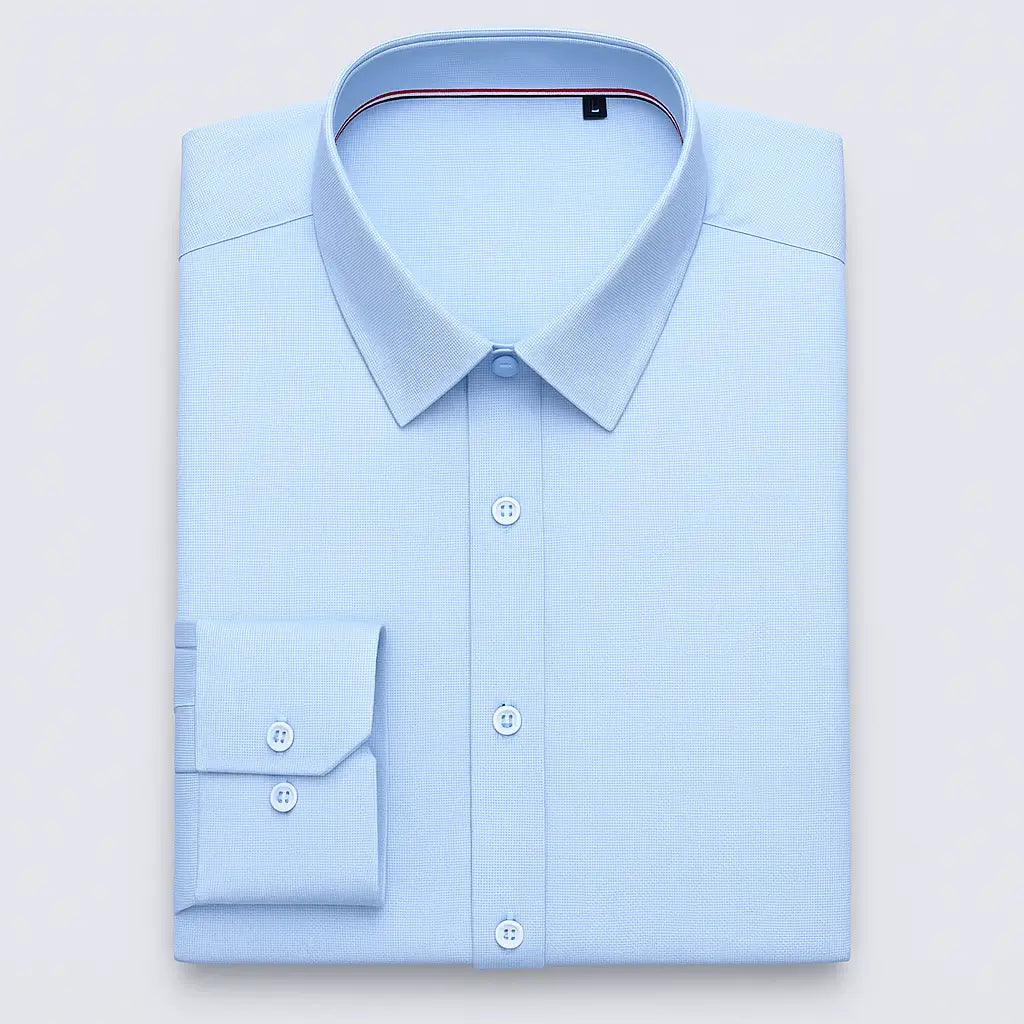 Camisa Social Masculina Tecido Fibra de Bambu