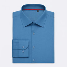 Camisa Social Masculina Tecido Fibra de Bambu