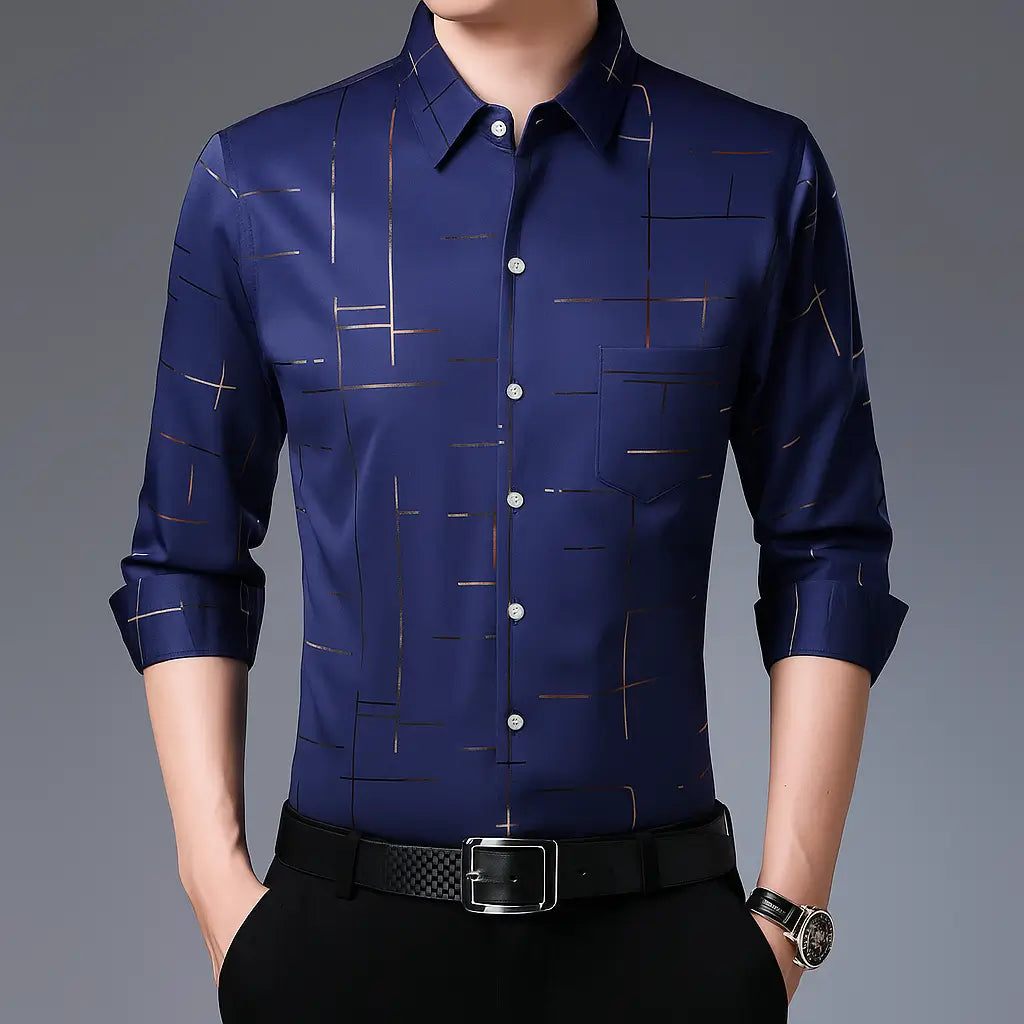 Camisa Social Masculina Patron