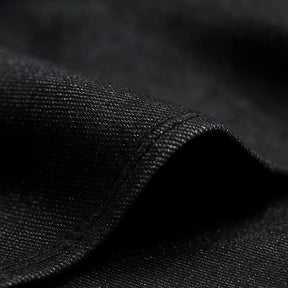 Camisa Masculina Jeans Algodão Denim manga longa e fechamento com botões 