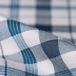 Camisa Masculina Xadrez Manga Longa De Algodão