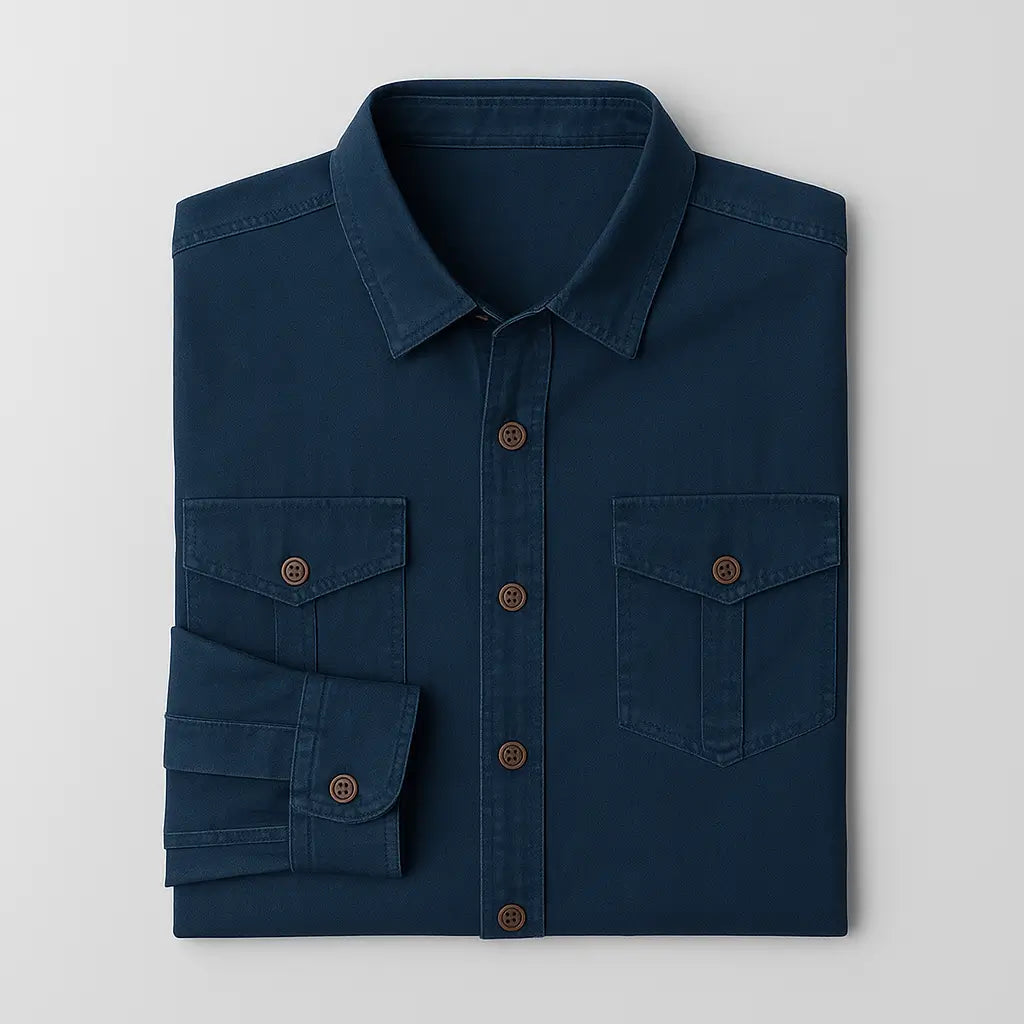 Camisa Masculina Oslo Manga Longa De Algodão