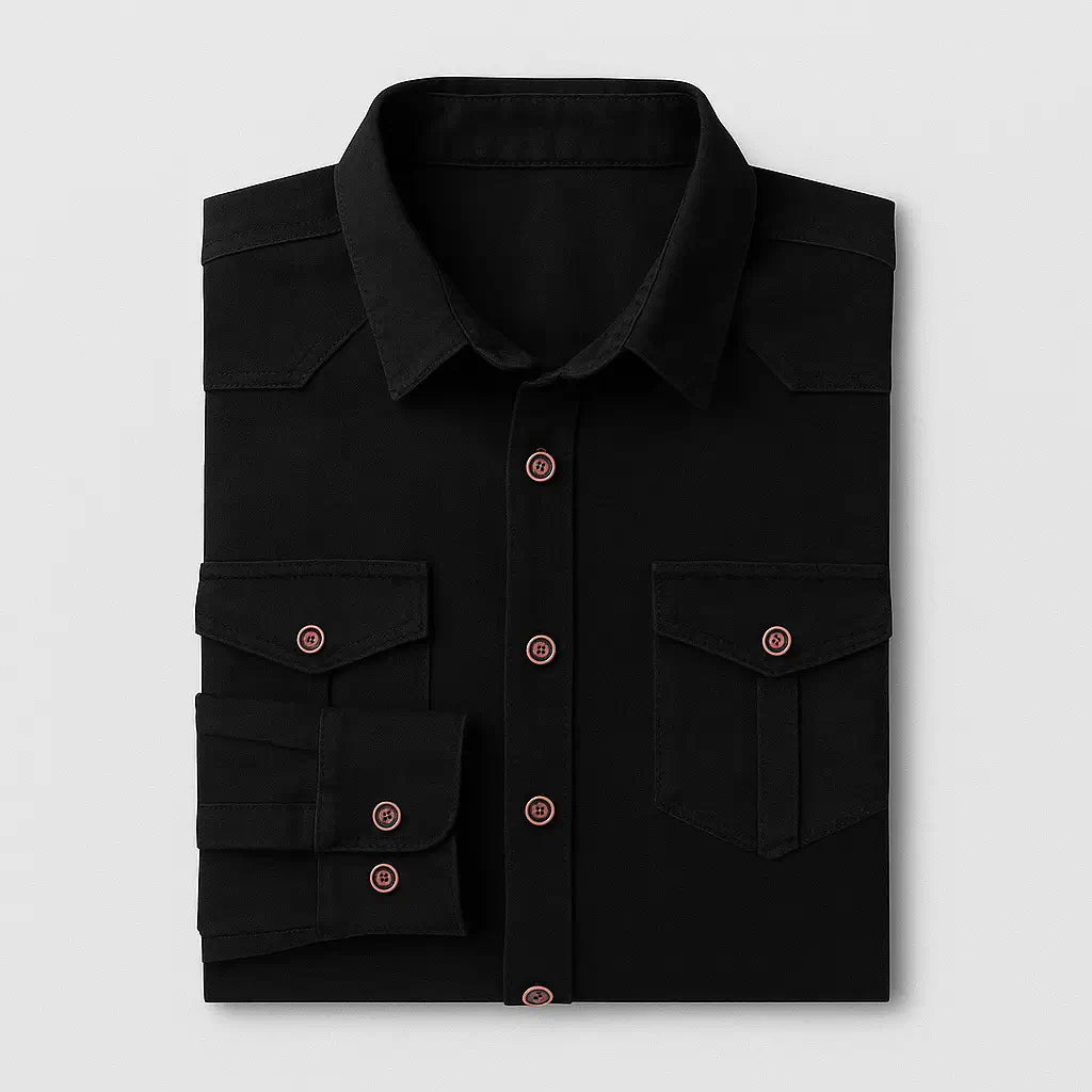 Camisa Masculina Oslo Manga Longa De Algodão