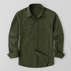 Camisa Masculina Oslo Manga Longa De Algodão